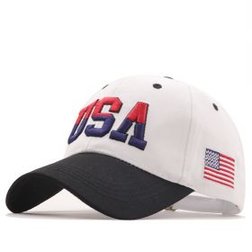 USA Flag Baseball Cap For Men Women Cotton Snapback Hat Unisex America Embroidery Hip Hop Caps Gorras Pet (Color: 03, size: 56-61cm Adjustable)